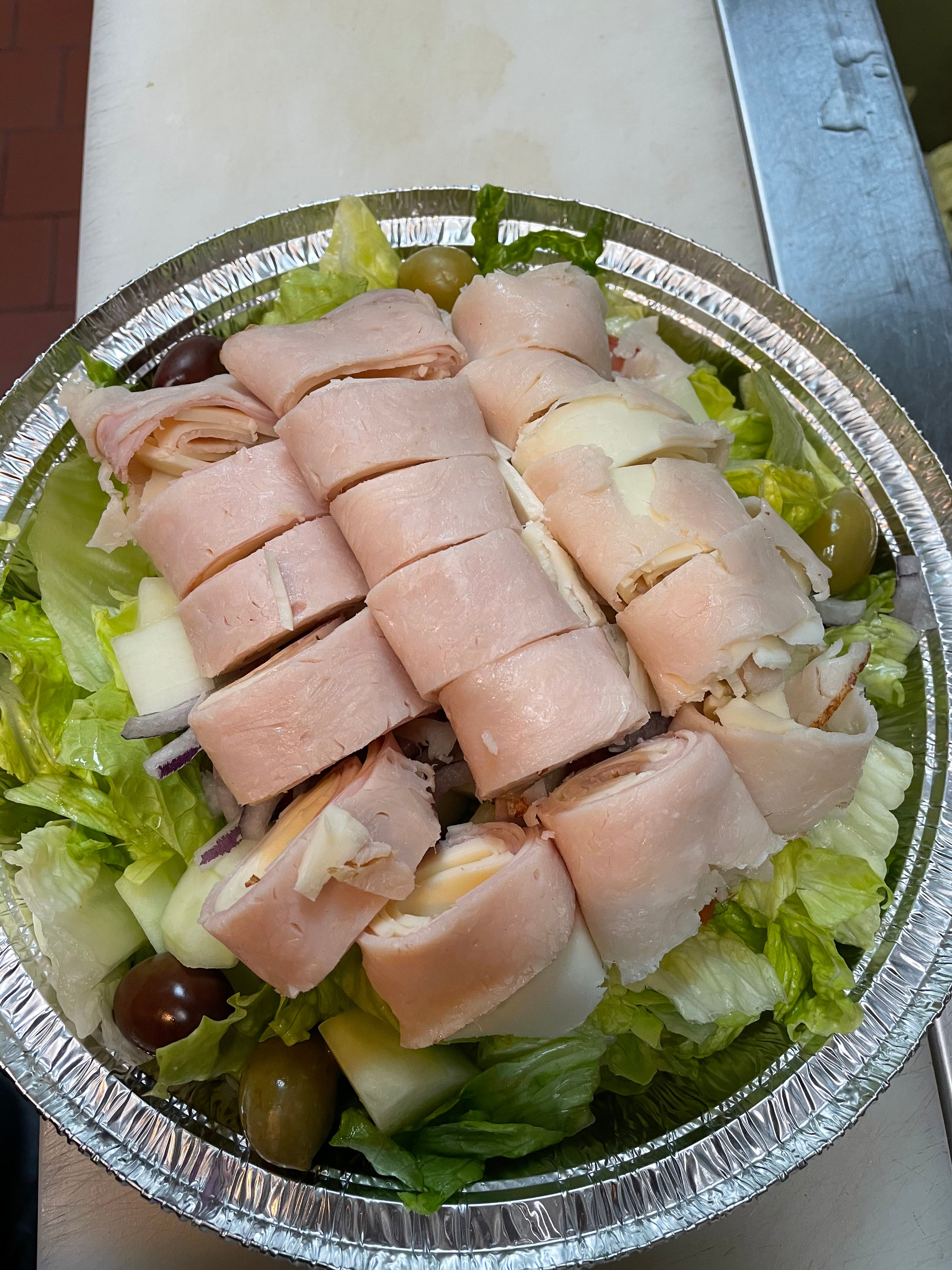 Order Chef Salad - Small food online from Michelangelo's Pizza store, East Brunswick on bringmethat.com