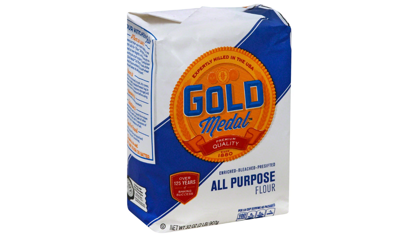 Order Gold Medal All-Purpose Flour 2lb Bag food online from Ross Liquor store, Sylmar on bringmethat.com