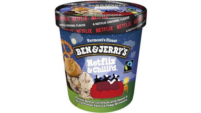 Order Ben & Jerry'S Netflix & Chillled Ice Cream food online from Exxon Constant Friendship store, Abingdon on bringmethat.com