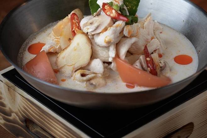 Order Tom Kha Soup food online from Secret Of Siam store, Las Vegas on bringmethat.com