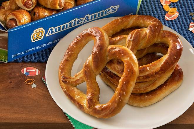 Order Classic Pretzels 6 Pack food online from Auntie Anne store, Pittsburgh on bringmethat.com
