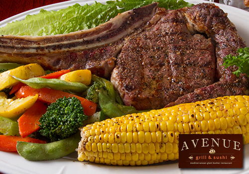 Order American Rib Steak food online from Avenue Grill & Sushi store, Elizabeth on bringmethat.com