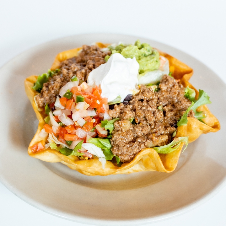 Order Fiesta Taco Salad food online from El Fenix store, Dallas on bringmethat.com