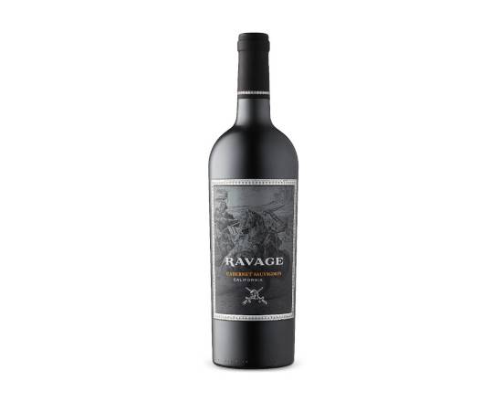 Order Ravage Wines, Cabernet Sauvignon California (2018) · 750 mL food online from House Of Wine store, New Rochelle on bringmethat.com