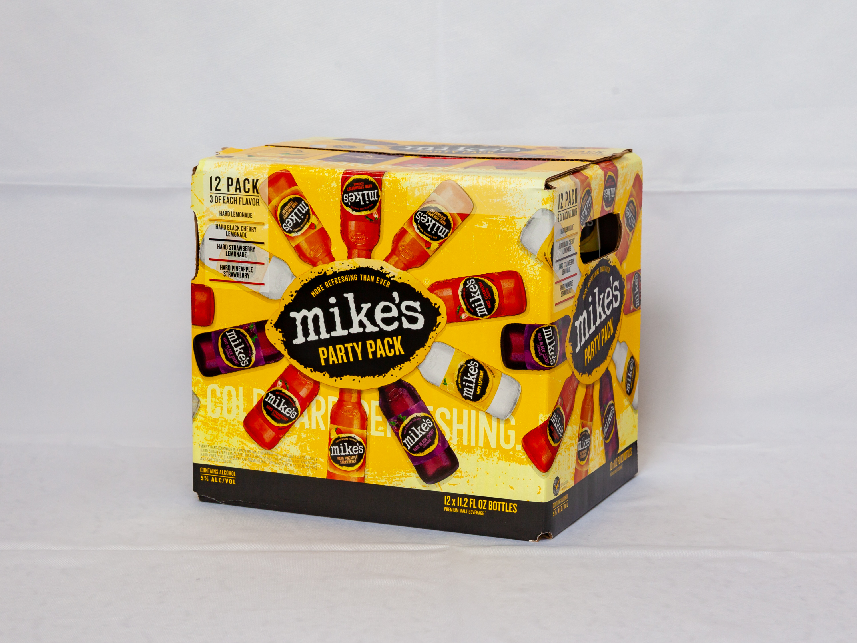 Order Mikes Hard Party Pack 12 Pack Bottle Beer food online from Country Club Hills Food And Liquor store, Country Club Hills on bringmethat.com