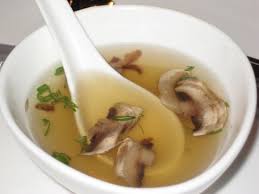 Order Clear Onion Soup food online from Samurai Japanese Steak House store, Huntington on bringmethat.com