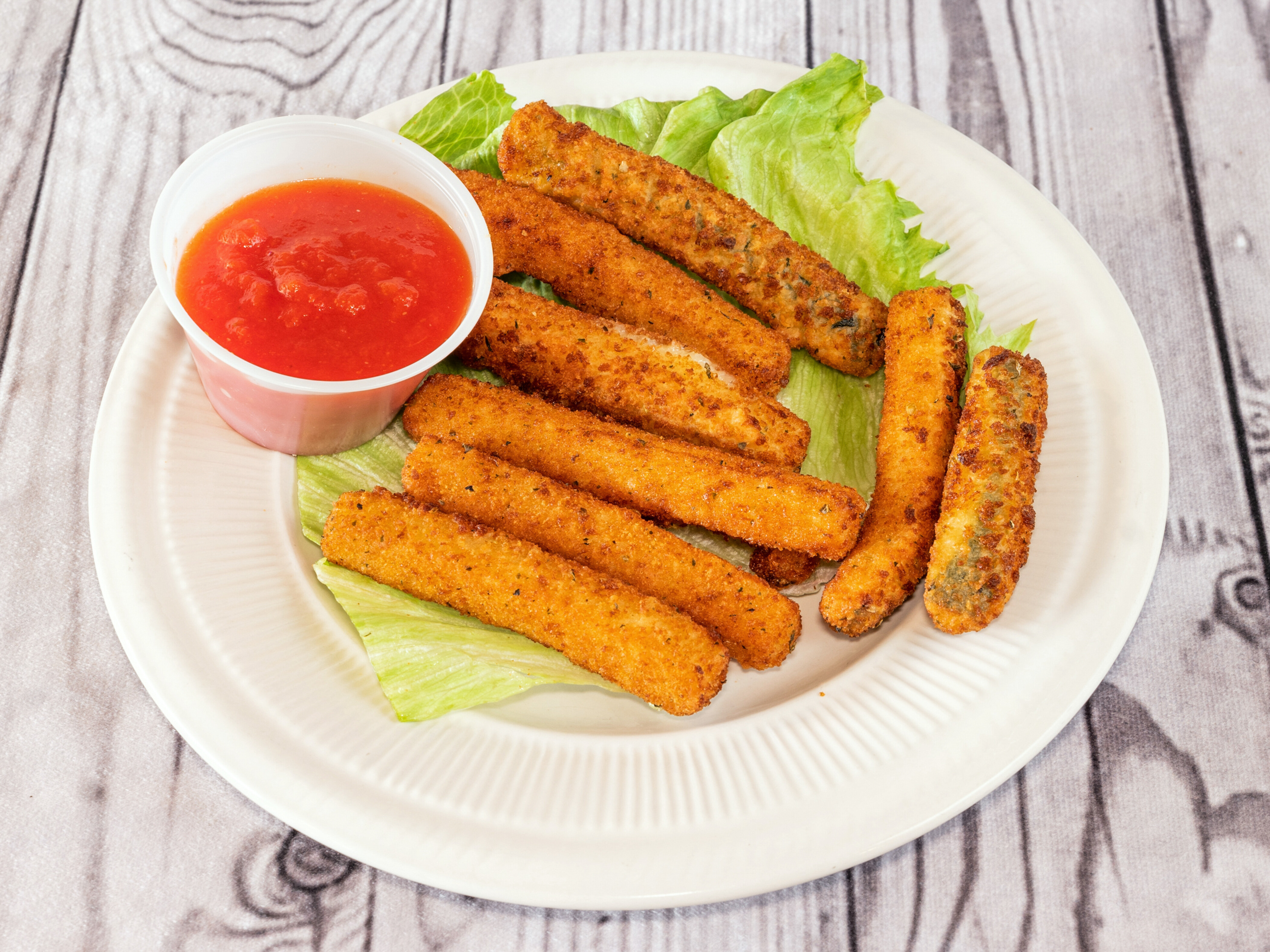Order Fried Zuccini Stick food online from Wings And Things store, Union City on bringmethat.com