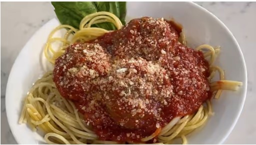 Order Spaghetti & Meatballs food online from Wings & Things store, Monterey on bringmethat.com