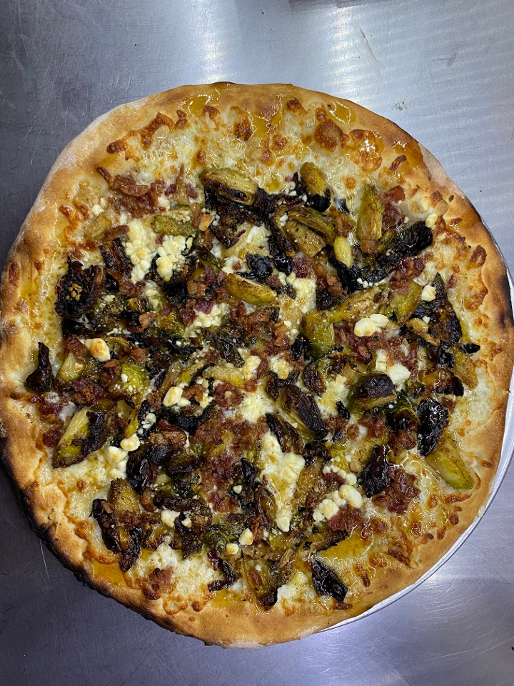 Order 12" The Goat food online from The Hub Pizza Bar store, Ansonia on bringmethat.com