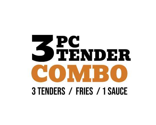 Order 3 Piece Tender Combo food online from Detroit Wing Company store, Taylor on bringmethat.com