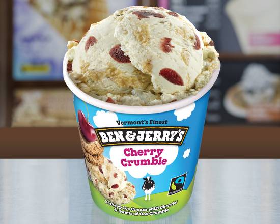 Order Cherry Crumble food online from Ben & Jerry's store, Highland Village on bringmethat.com
