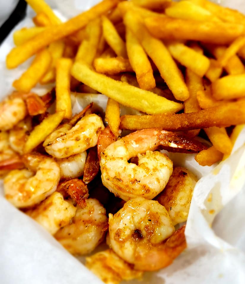Order 14 pc grilled Shrimp food online from Shrimps Fish And Chicken store, Hobart on bringmethat.com