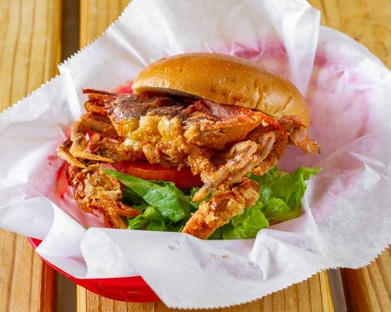 Order Soft Crab Sandwich food online from Pit Boys store, Annapolis on bringmethat.com