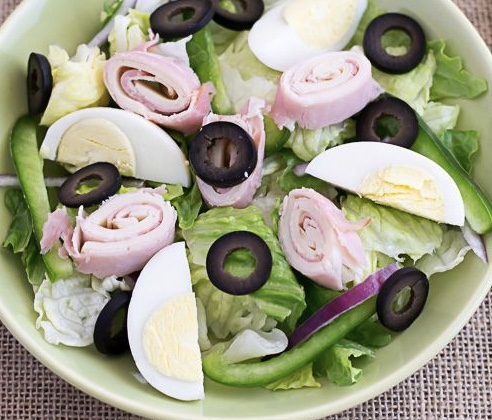 Order Chef's Salad food online from NY Grill & Deli - Rivington St. store, New York on bringmethat.com