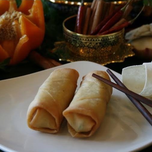 Order 2 Piece Crispy Cheese Rolls food online from Thai Spice Asian Gourmet store, Katy on bringmethat.com