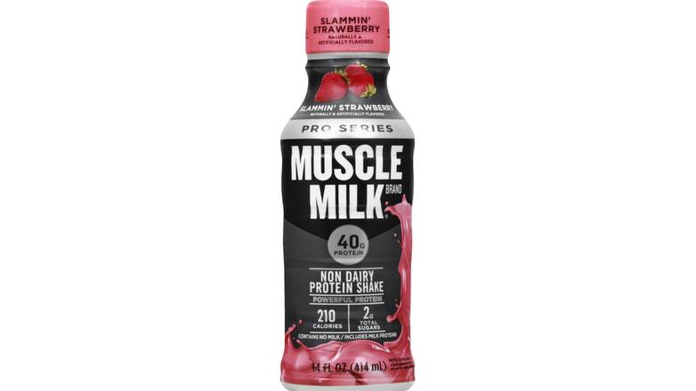 Order Muscle Milk Proseries 40 Slammin Strawberry food online from Route 7 Food Mart store, Norwalk on bringmethat.com
