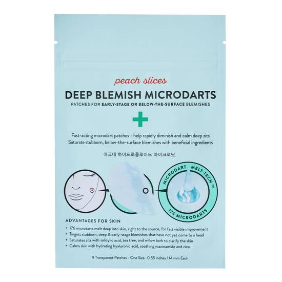 Order Peach Slices Deep Blemish Microdarts, 9CT food online from CVS store, SPRING VALLEY on bringmethat.com