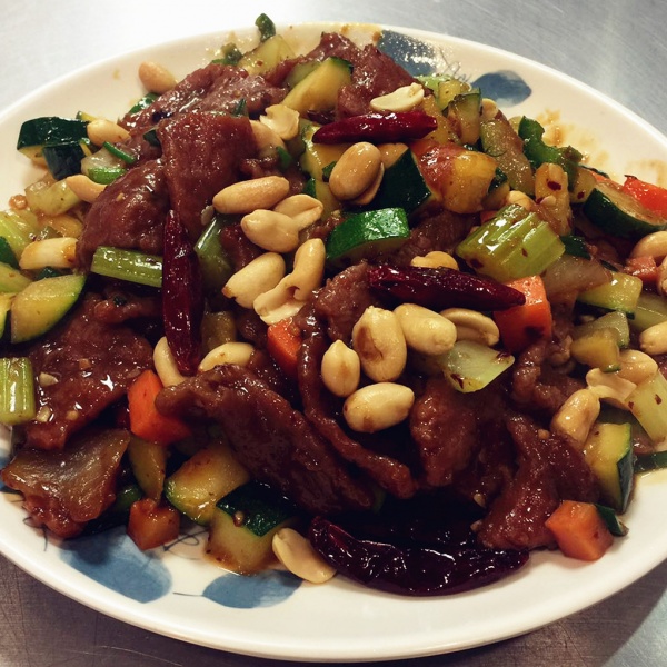 Order 42. Kung Pao Beef food online from China One store, Moreno Valley on bringmethat.com