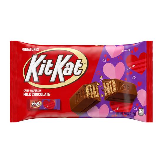 Order Hershey's Kit Kat Miniatures - 7.5 oz food online from Rite Aid store, Banning on bringmethat.com