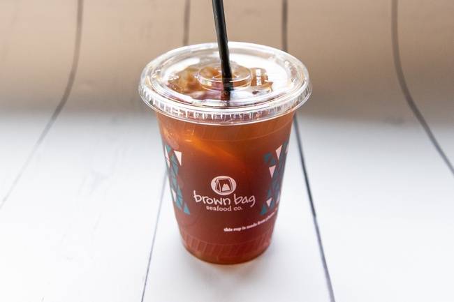 Order Unsweetened Iced Tea food online from Brown Bag Seafood store, Chicago on bringmethat.com