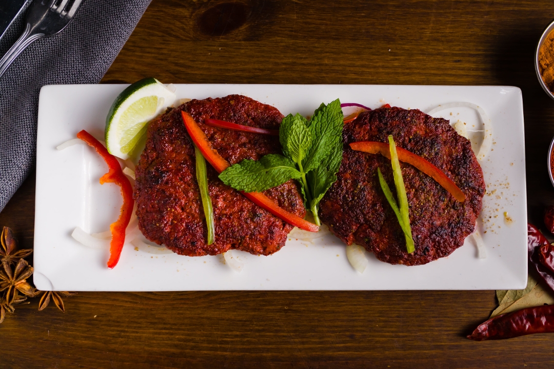 Order Chapli Kebab food online from Dhaba indian cuisine store, New York on bringmethat.com