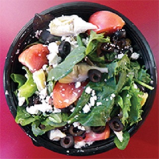 Order Greek Salad food online from DoubleDave's Pizzaworks - San Angelo store, San Angelo on bringmethat.com