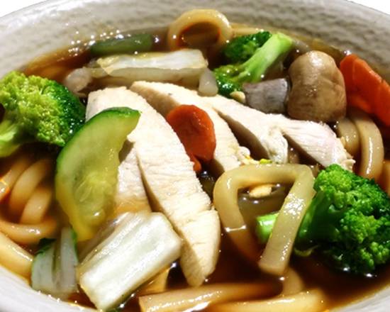 Order Chicken Udon food online from Sushi Cho Restaurant store, Tucson on bringmethat.com