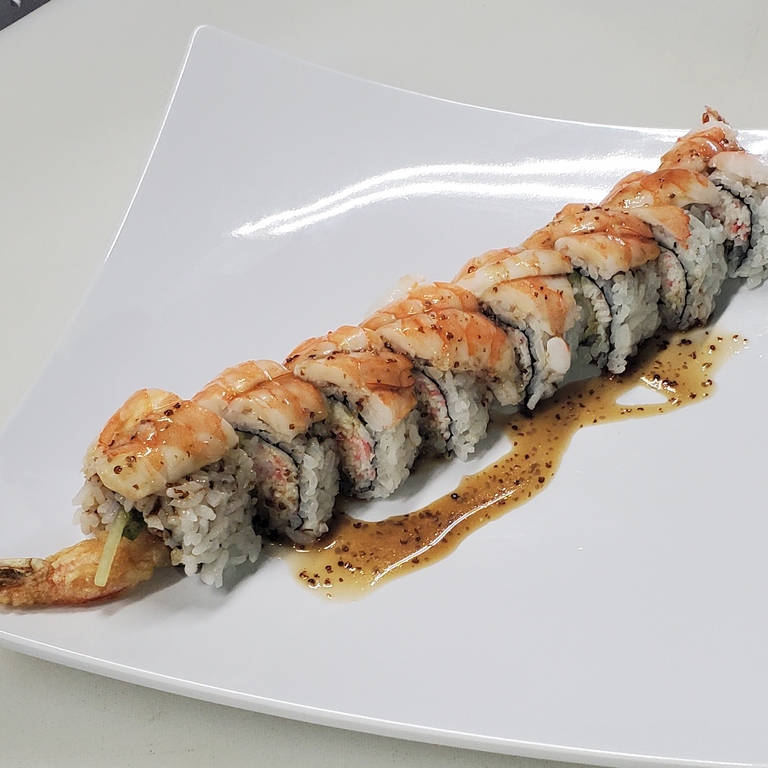 Order Tiger Special Roll food online from Sushi Loco store, Long Beach on bringmethat.com