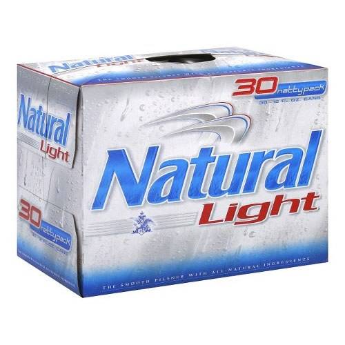 Order Natural Ice Light - 30 Pack food online from Lone Star store, Gainesville on bringmethat.com