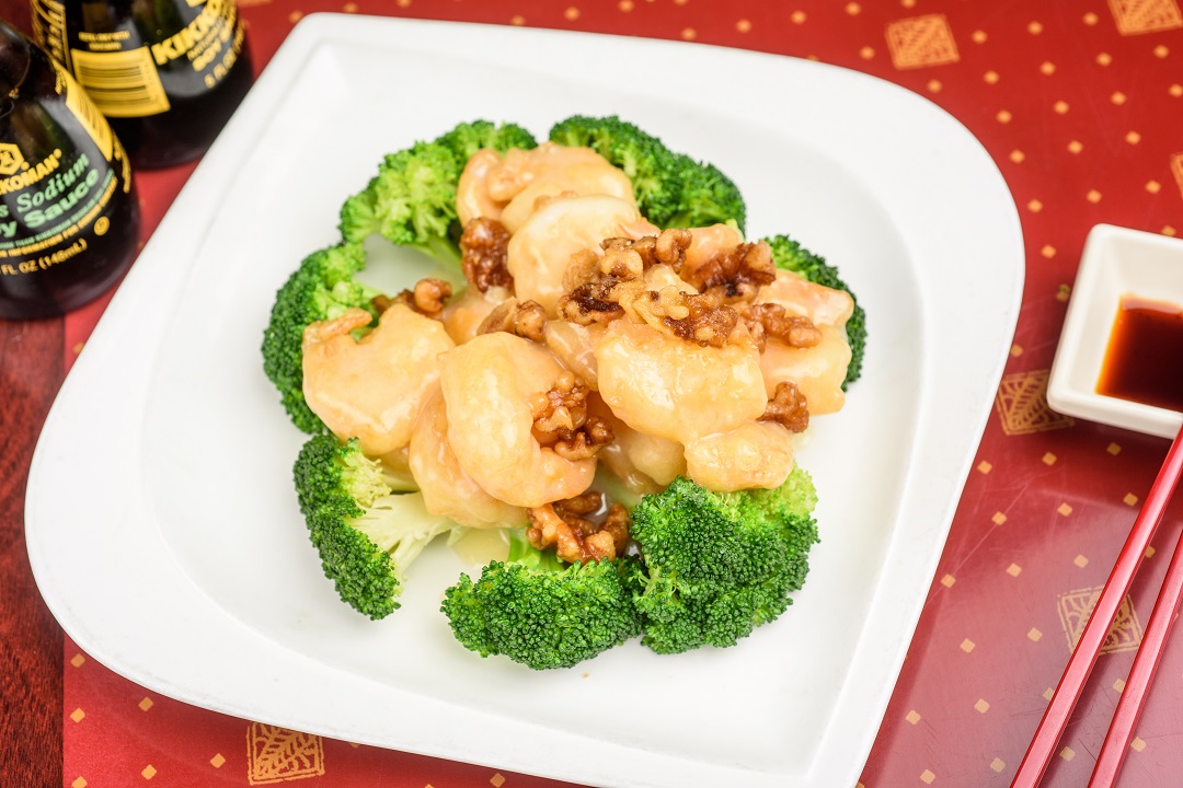 Order H2. Honey Walnut Shrimp food online from Ling Sushi store, Topeka on bringmethat.com
