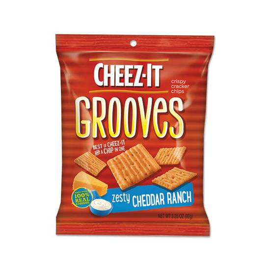 Order Sunshine Cheez-it Grooves Crackers, Zesty Ranch food online from Exxon Food Mart store, Port Huron on bringmethat.com