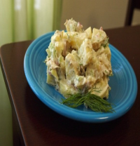 Order Dill Potato Salad food online from All The King Men store, Bryan on bringmethat.com