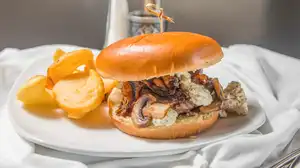 Order Normandy Burger food online from Marino Eatery store, Greensburg on bringmethat.com