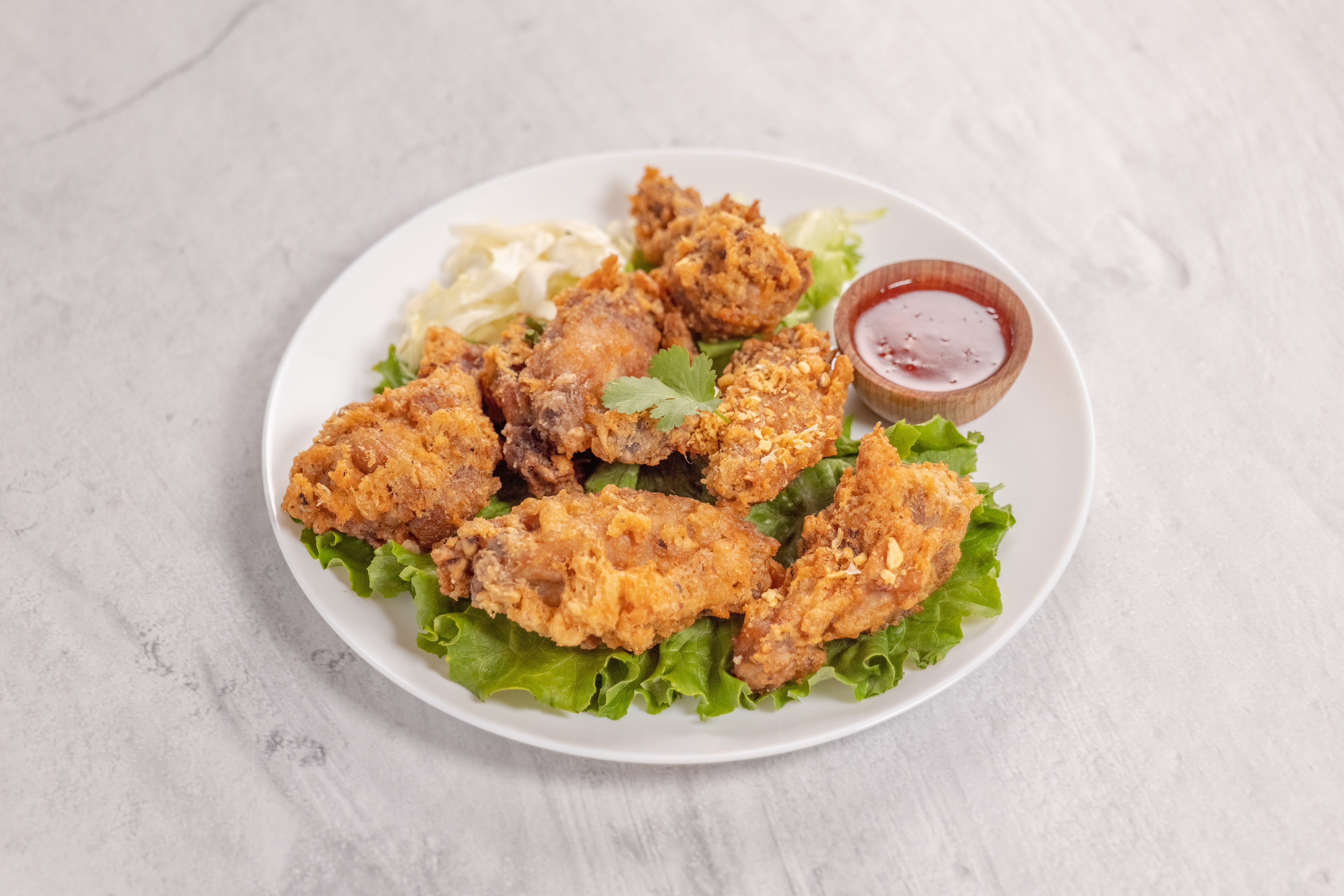 Order Fried Chicken Wings food online from Cozy Thai Cuisine store, West Covina on bringmethat.com