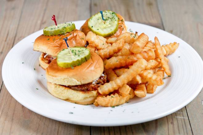 Order Pulled Pork Sliders food online from North Sea Tavern store, Southampton on bringmethat.com