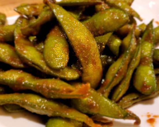 Order Spicy Edamame food online from Azuma store, Cupertino on bringmethat.com
