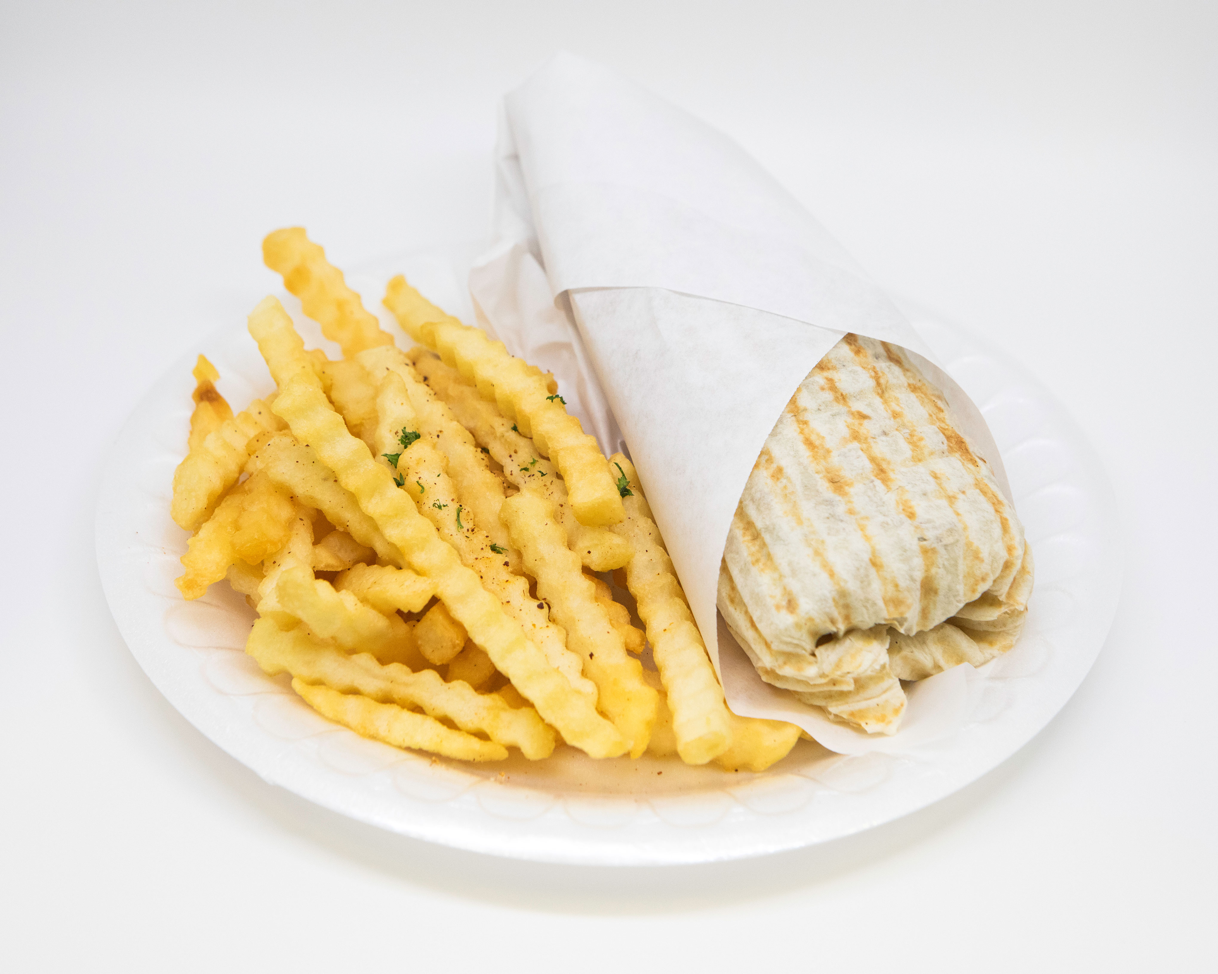Order Lamb and Beef Gyro Combo food online from Gyro Xpress store, Lynnwood on bringmethat.com