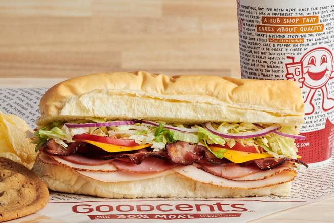 Order Ultimate Club food online from Goodcents Deli Fresh Subs store, Overland Park on bringmethat.com