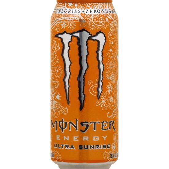 Order Monster Ultra Sunrise 16oz food online from Casey's General Store store, Godfrey on bringmethat.com