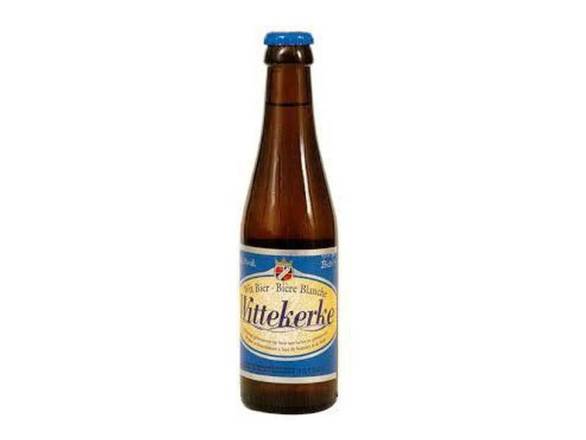 Order Wittekerke Authentic Belgian Wheat Beer - 6x 12oz Cans food online from Leo's Liquor store, Chicago on bringmethat.com