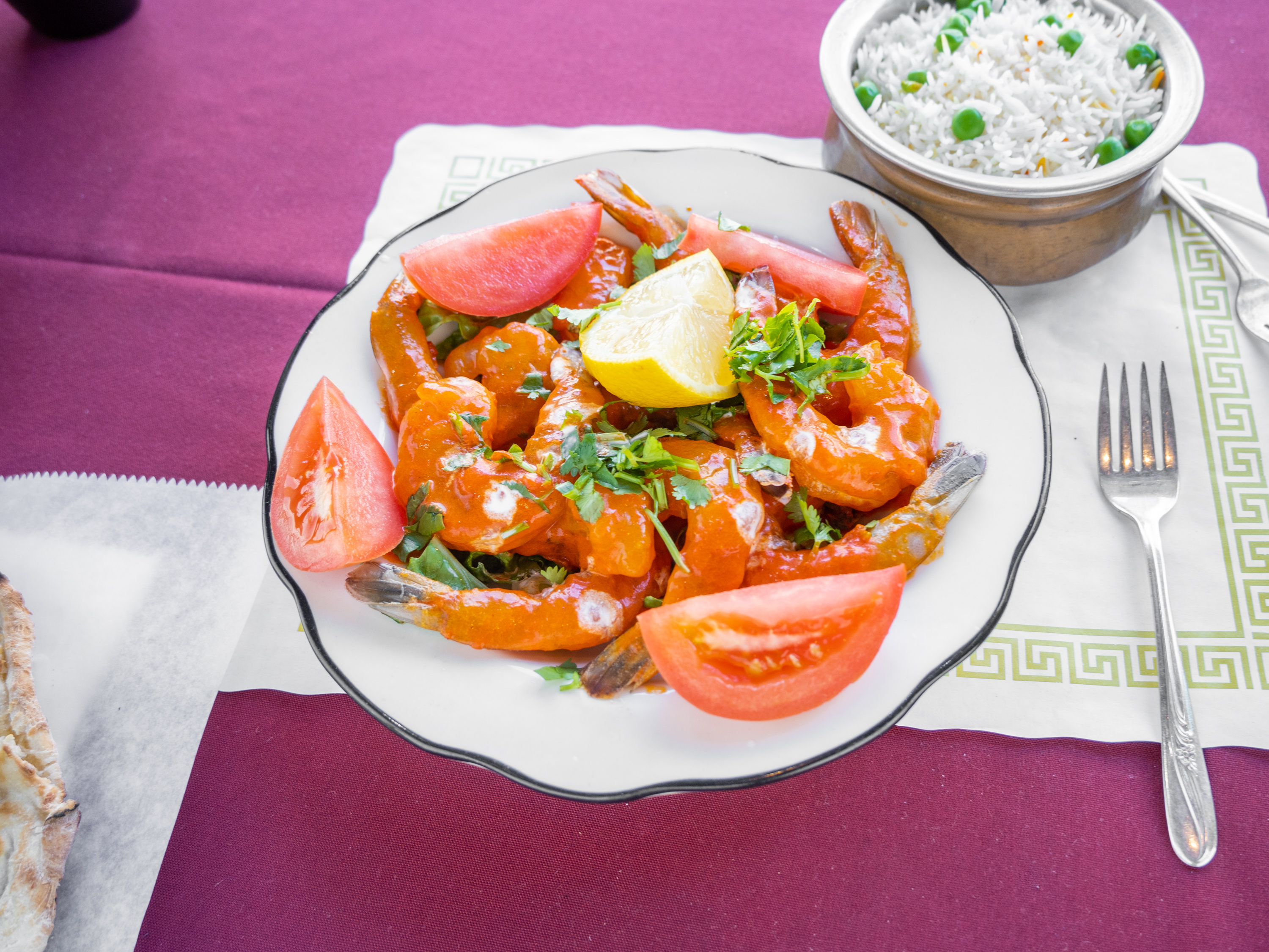 Order Tandoori Shrimp food online from Saffron Indian Cuisine - Broad St. store, Philadelphia on bringmethat.com