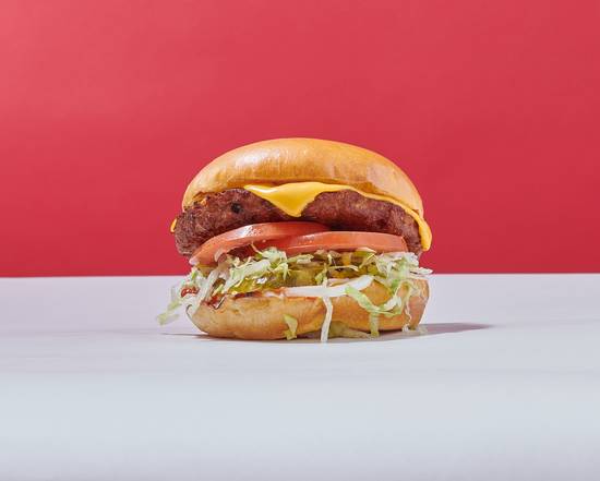 Order Veggie Cheeseburger food online from Smokehouse store, Berkeley on bringmethat.com