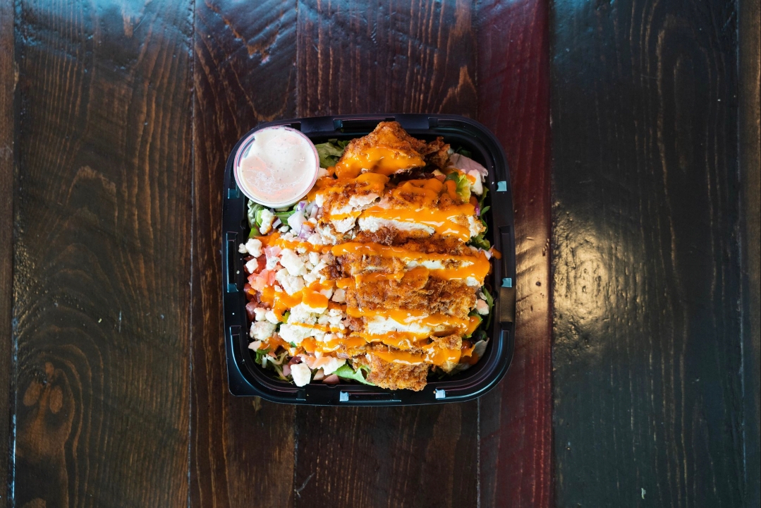 Order BUFFALO CHICKEN SALAD food online from Burger 25 store, Toms River on bringmethat.com