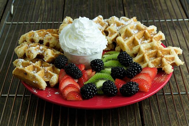 Order Waffle Dipper Platter food online from Waffle Brothers store, Denver on bringmethat.com