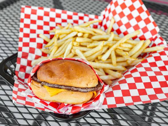 Order Kid Burger Meal food online from Colorado Grill store, Fresno on bringmethat.com