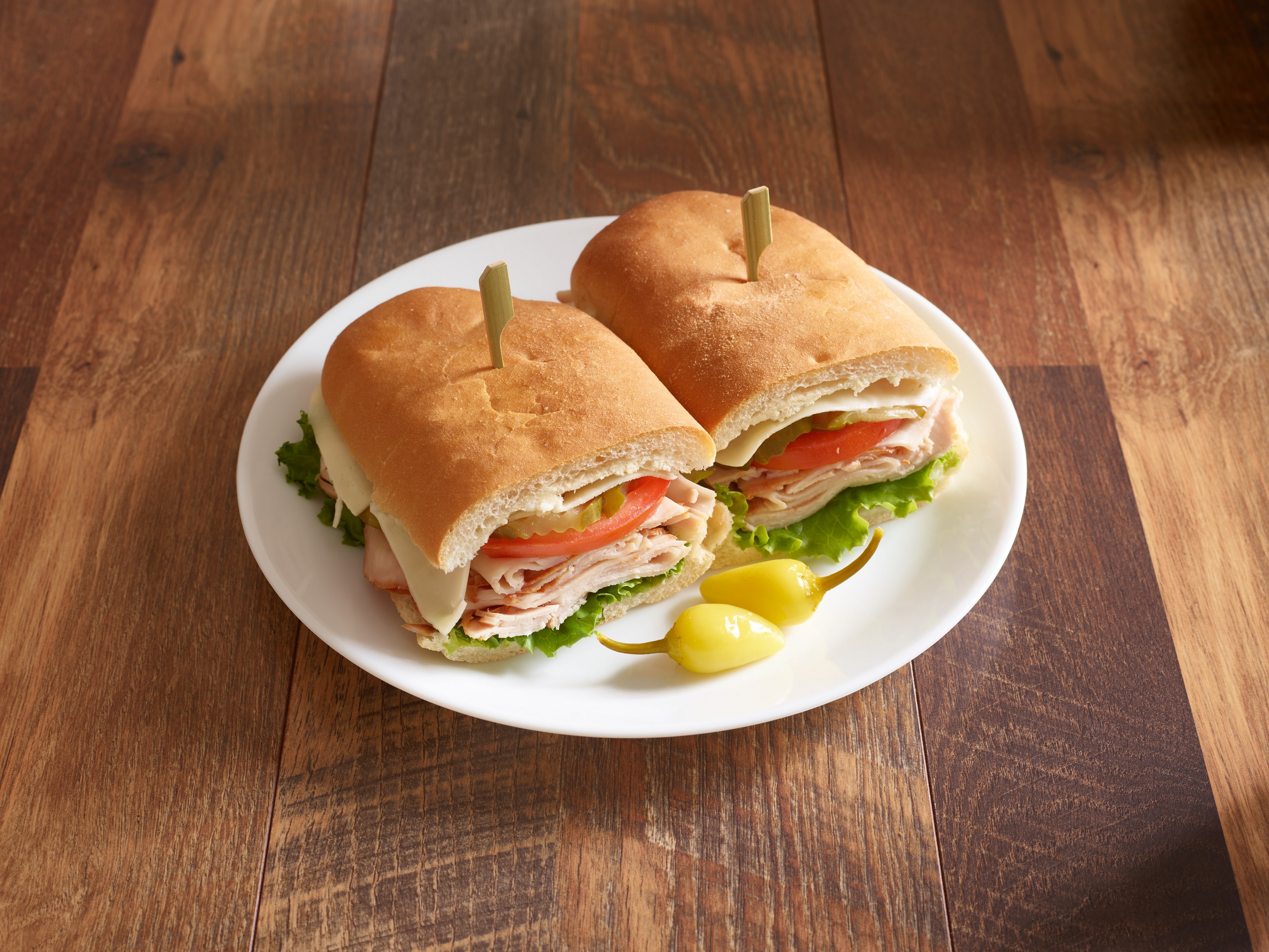 Order Smoked Turkey Sandwich food online from Paradise Pastry & Cafe store, Glendale on bringmethat.com