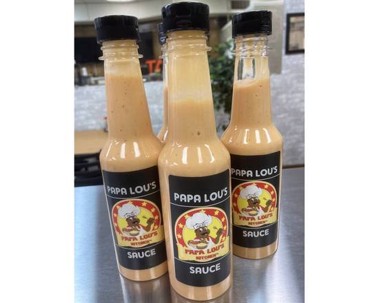 Order PAPA LOU's SAUCE (Homemade) food online from Papa Lou's Kitchen store, Fayetteville on bringmethat.com