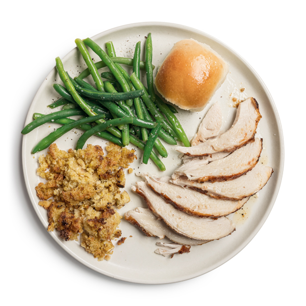 Order Turkey Plate food online from Cowboy Chicken store, Oklahoma City on bringmethat.com