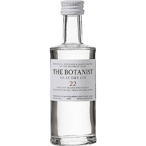 Order The Botanist Gin Islay Dry Gin (50 ML) 115050 food online from Bevmo! store, San Luis Obispo on bringmethat.com