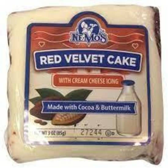 Order Nemo's Red Velvet Cake food online from IV Deli Mart store, Goleta on bringmethat.com